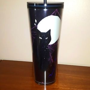 Starbucks Halloween Cat Tumbler